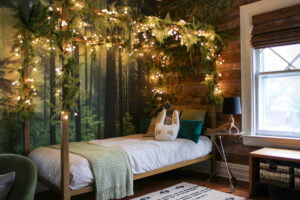 The Kids Village - September 2020 - Child's forest bedroom
